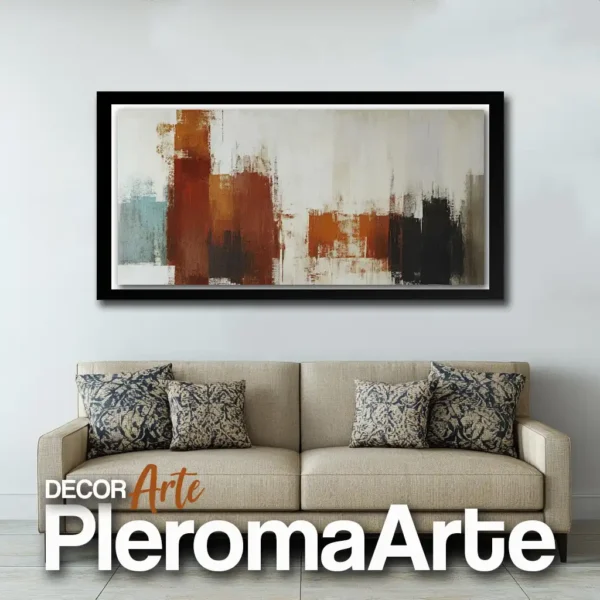 Cuadros decorativos modernos "Piel de Amanecer" con marco negro, elegancia y contraste para cualquier espacio.