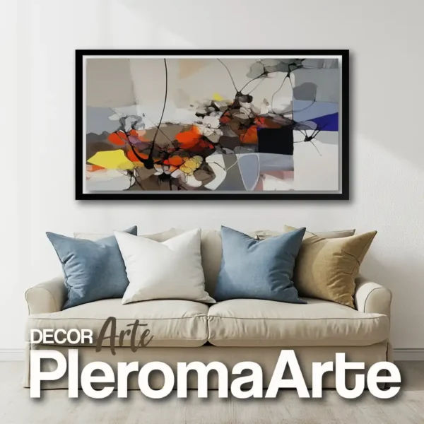Cuadros bonitos Suspiros con marco negro - Pleroma Arte