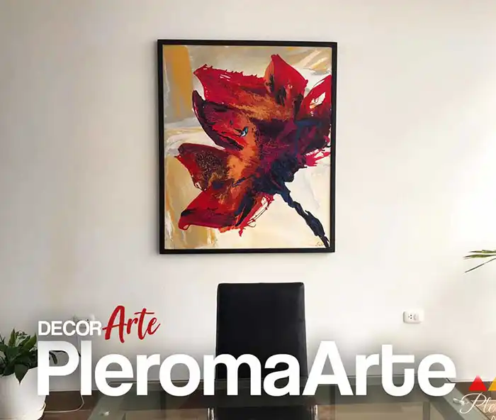 Vemos cuadros modernos para comedores especialmente diseñados para los espacios, creados por la galería de arte pleroma arte