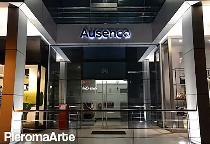 Observamos los cuadros para empresas que la galería de arte pleroma arte ha creado para la empresa ausenco