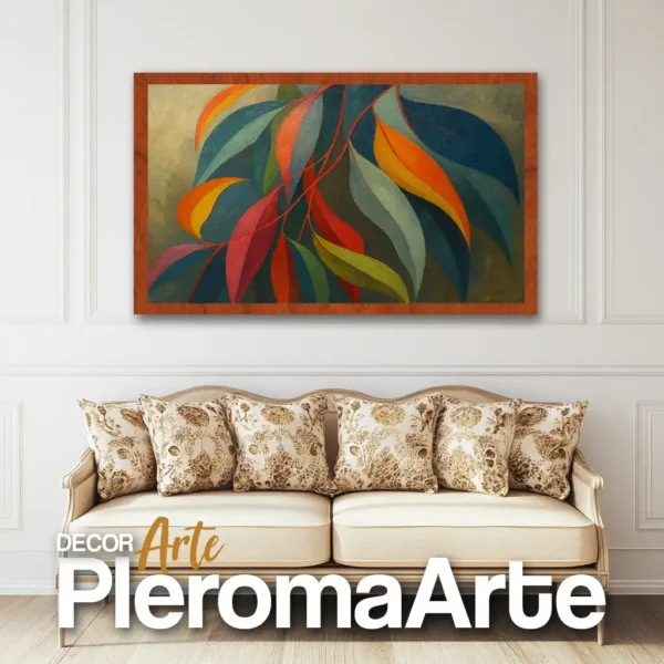 Galería de Arte Pleroma Arte – Cuadro Belleza Natural con marco de cedro, resaltando su naturalidad.