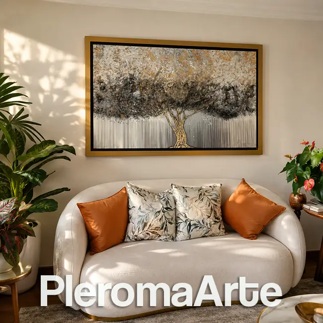 Cuadros para sala elegantes que puedes encontrar en Pleroma Arte Galería de Arte