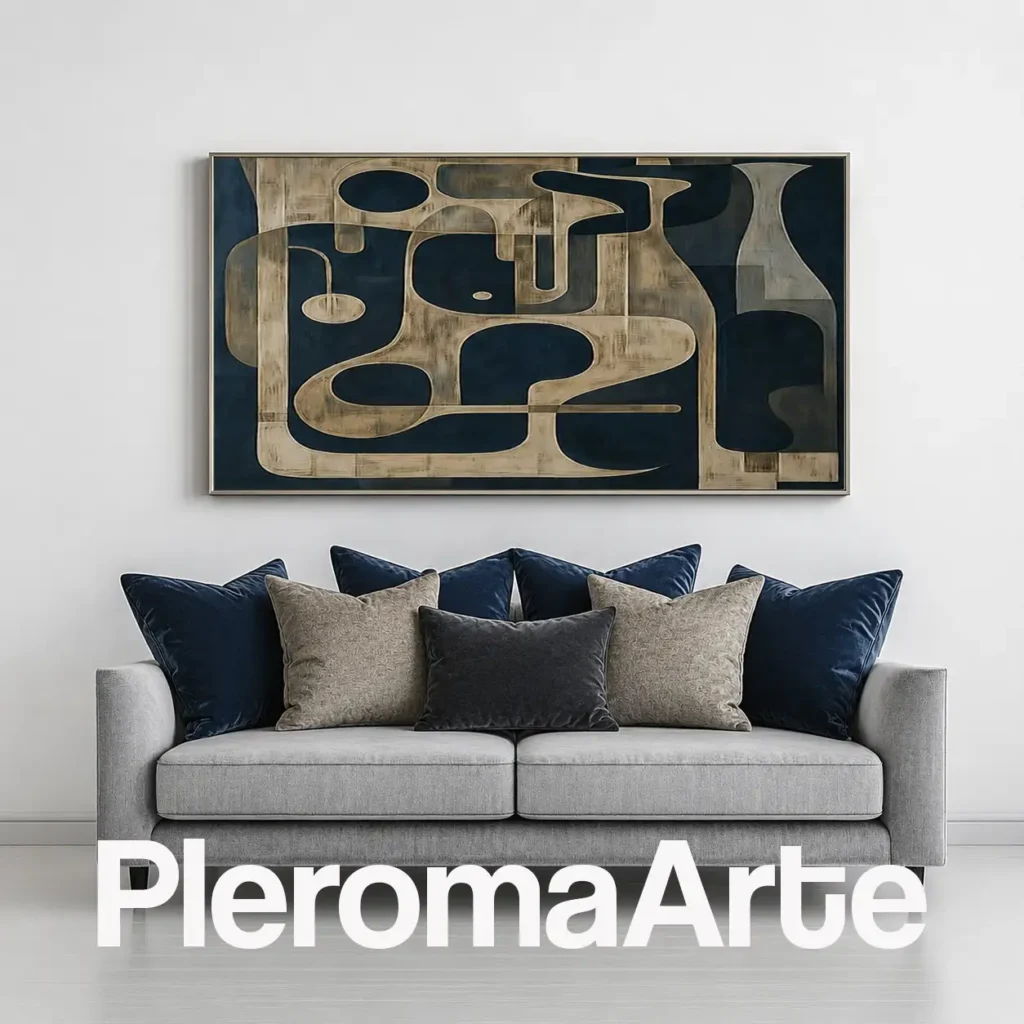 Silencio Dorado - Pintura Abstracta Contemporánea